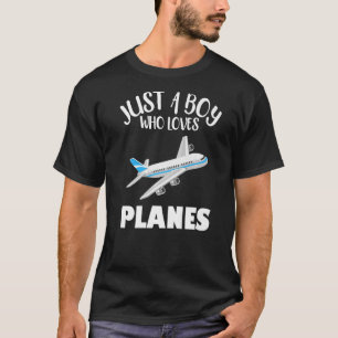 Camiseta Designs De Avião Para Aviões-Piloto De Avião Para 