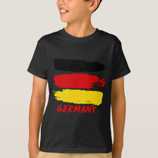 Camiseta Designs de bandeira da Alemanha