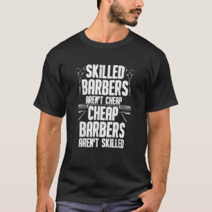 Camiseta Designs De Barbeiro Para Cabeleireiros De Pai Masc