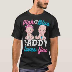 Camiseta Designs De Bebê, Cor-De-Rosa Ou Azul, Cuja Oferta