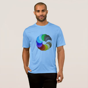 Camiseta Designs de beleza de cores
