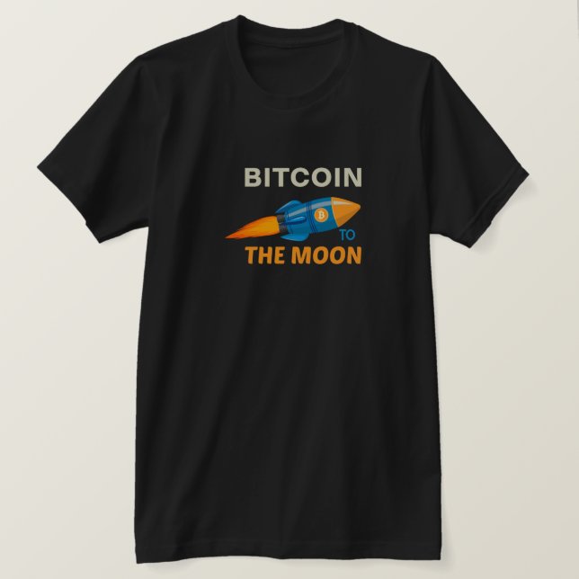 Camiseta Designs de Camiseta-T Bitmoney e Cryptocurrency (Frente do Design)
