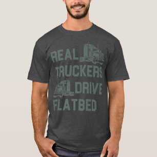 Camiseta Designs De Controladores De Caminhão Trachado De C