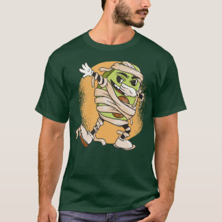 Camiseta designs de Dia das Bruxas da múmia