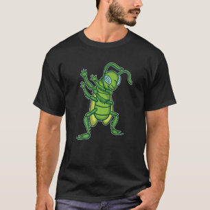 Camiseta Designs De Gafanhotos Para Mulheres Homens Entomol