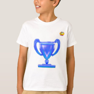 Camiseta Designs de golfinhos da Copa Azul do MUSEU Zazzle