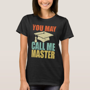 Camiseta Designs De Grau Para Mulheres mestrados De MBA Mas