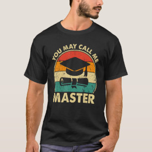 Camiseta Designs De Grau Para Mulheres mestrados De MBA Mas
