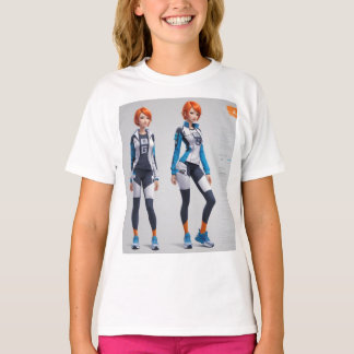 Camiseta Designs de logotipo robô