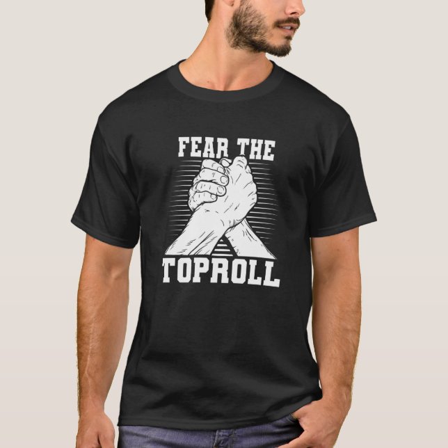 Camiseta Designs De Luta E Luta Para Braço (Frente)