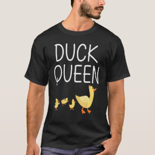 Camiseta Designs De Pato Para Mulheres Mãe Fazenda Dono De 