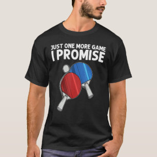 Camiseta Designs de Ping Pong para Homens e Mulheres Jogado