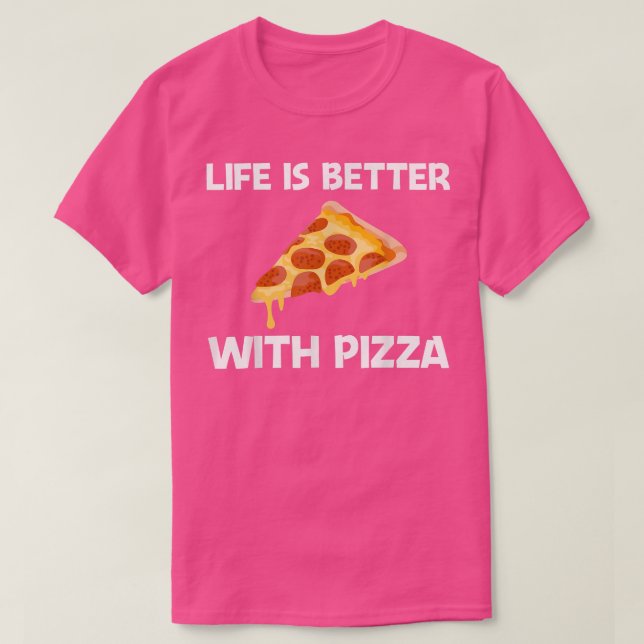 Camiseta Designs De Pizza Engraçadas Para Homens Comidas Pu (Frente do Design)