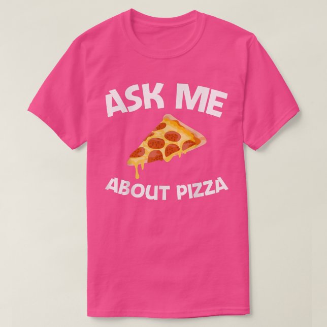 Camiseta Designs De Pizza Engraçadas Para Homens Comidas Pu (Frente do Design)