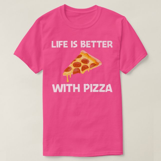 Camiseta Designs De Pizza Engraçadas Para Homens Comidas Pu (Frente do Design)