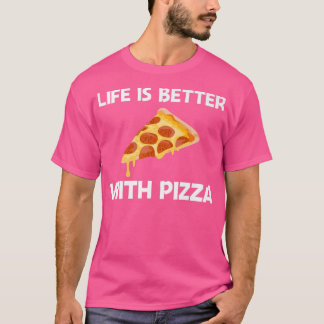 Camiseta Designs De Pizza Engraçadas Para Homens Comidas Pu