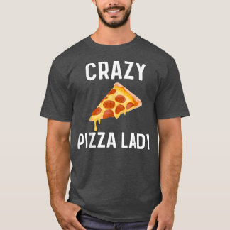 Camiseta Designs De Pizza Engraçadas Para Mulheres Mãe Comi