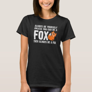 Camiseta Designs De Raposa Para Homens Raposa Raposa Animai