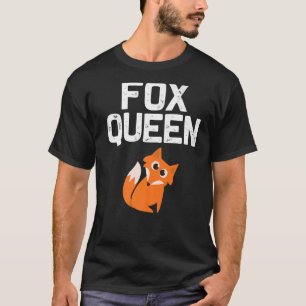 Camiseta Designs De Raposa Para Mulheres Raposa-Mãe Raposa