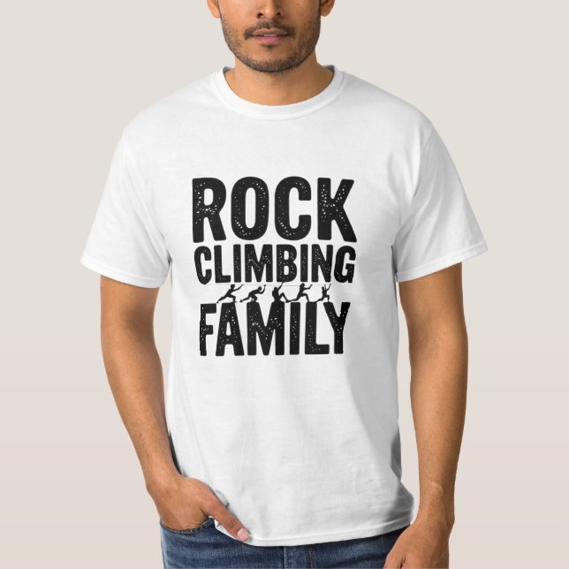 Camiseta Designs de subida de Rock (Frente)