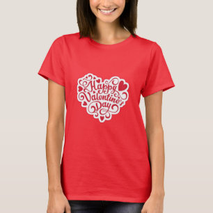 Camiseta Designs de T-Shirt Casal do Trendy Happy Namorados