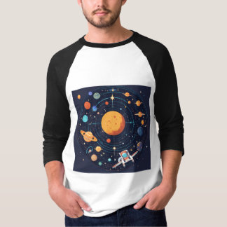 Camiseta Designs de T-Shirt Inspirados na Gravidade