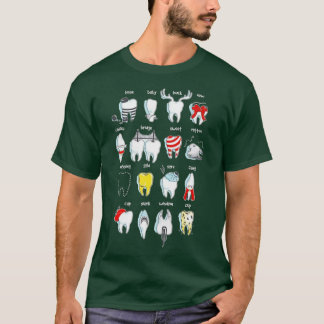 Camiseta Designs engraçadas dos dentes Dentista dos dentes