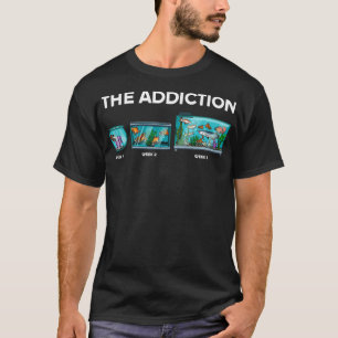 Camiseta Designs Engraçados De Aquário Para Homens