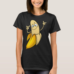 Camiseta Designs Engraçados De Banana Para Homens Frutas Lo