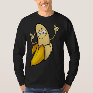 Camiseta Designs Engraçados De Banana Para Homens Frutas Lo