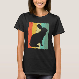 Camiseta Designs Engraçados De Coelho Vintage Para Crianças
