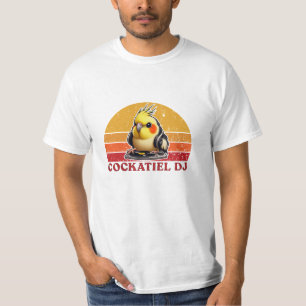 Camiseta Designs Engraçados de Papagaio: Diversão em Cockat