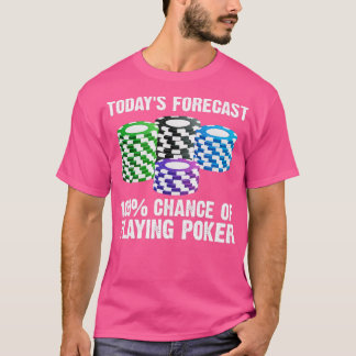Camiseta Designs Engraçados De Poker Para Mulheres Jogo De 