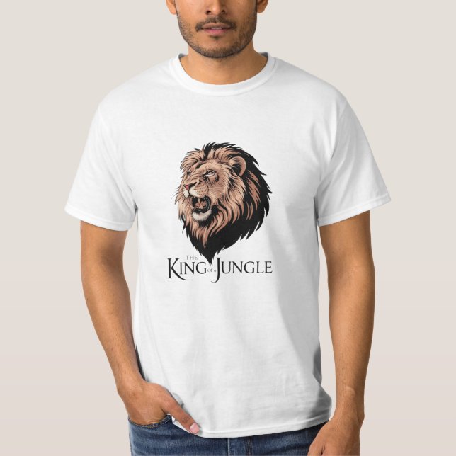 Camiseta Designs exclusivos para ventiladores de vida selva (Frente)