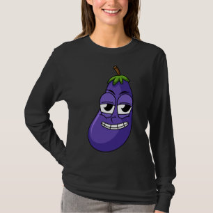 Camiseta Designs Felizes De Ovos Para Frutas Vegetais