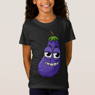 Camiseta Designs Felizes De Ovos Para Frutas Vegetais