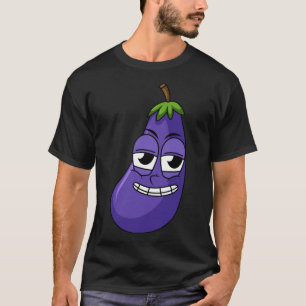 Camiseta Designs Felizes De Ovos Para Frutas Vegetais