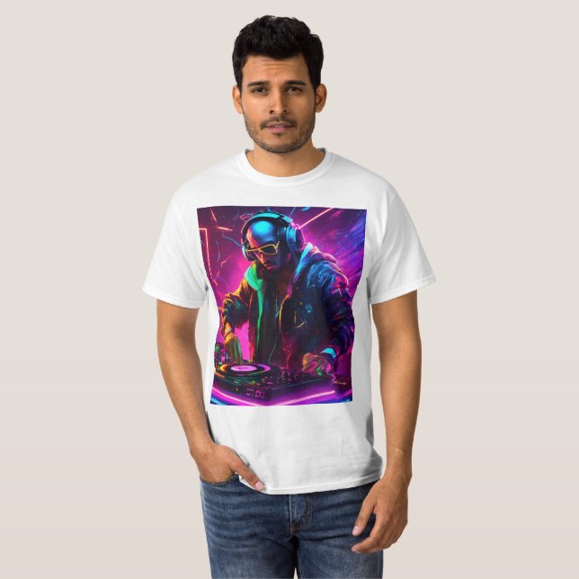 Camiseta Designs frescas para cada vibração (Frente Completa)