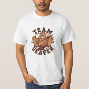 Camiseta Designs inspirados em castor divertidos