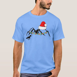 Camiseta Designs Intransigentes Luzes de Natal Papais noeis