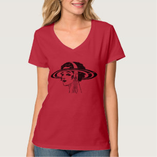 Camiseta Designs legal de diafragmas (Saturno Hat)