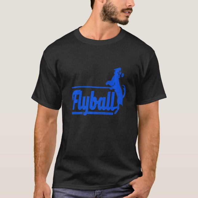 Camiseta Designs Legal para cães retrorreflectores Flyball  (Frente)