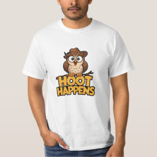 Camiseta Designs Negros para Entusiastas de Coruja