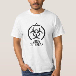 Camiseta Designs para ventiladores de perigo biológico
