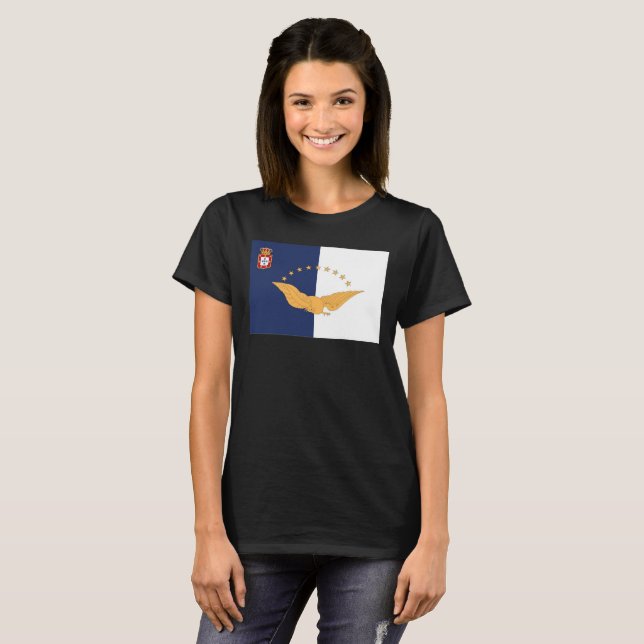 Camiseta Designs Portugueses Azeanos (Frente Completa)