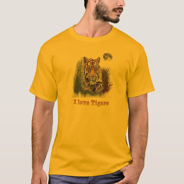 Camiseta Designs Tigres (Frente)