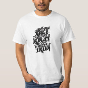 Camiseta “Designs Únicos Feitos Só para Você.”