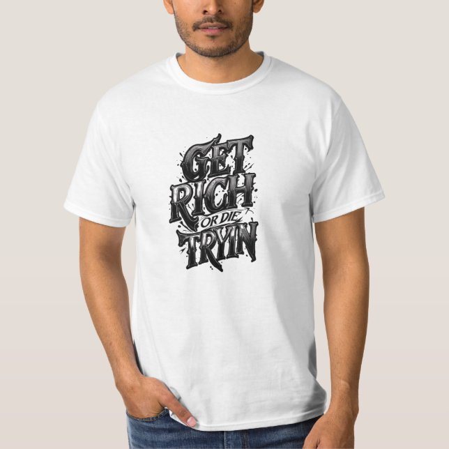 Camiseta “Designs Únicos Feitos Só para Você.” (Frente)