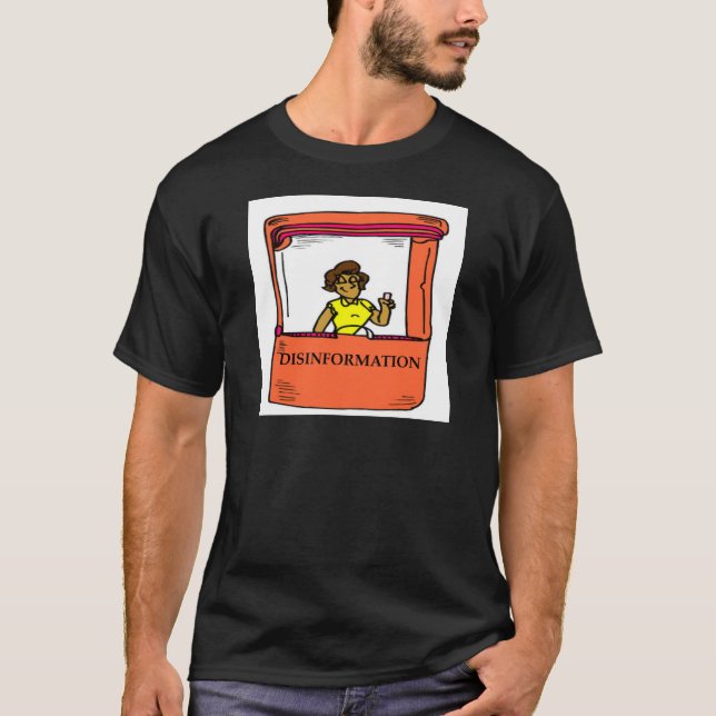 CAMISETA DESINFORMAÇÃO (Frente)