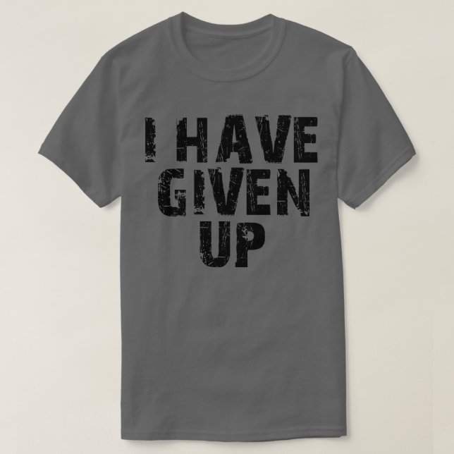 Camiseta desisti de 1 (Frente do Design)